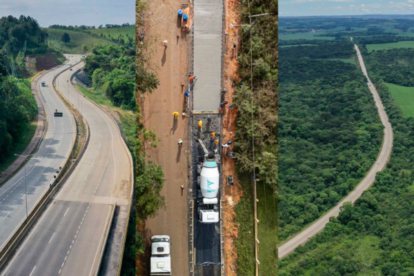 Paraná tem maior programa de rodovias de concreto do Brasil