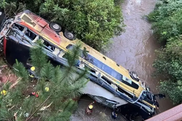 Acidente com ônibus que vinha para a fronteira deixa 9 mortos na Argentina