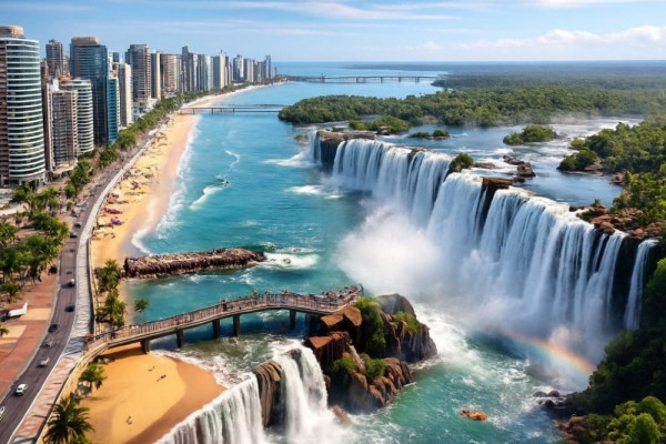 Gol lança voo direto entre Fortaleza e Foz do Iguaçu com estreia em 29 de novembro