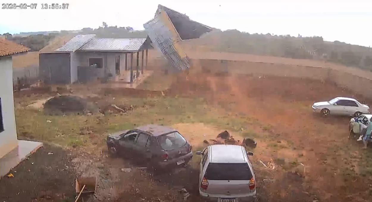 Simepar confirma a ocorrência de tornado em Foz do Iguaçu