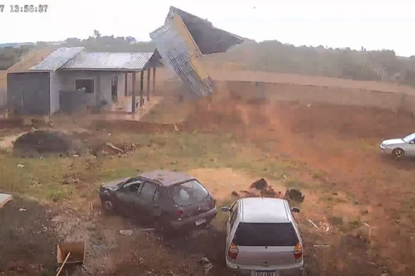 Simepar confirma a ocorrência de tornado em Foz do Iguaçu