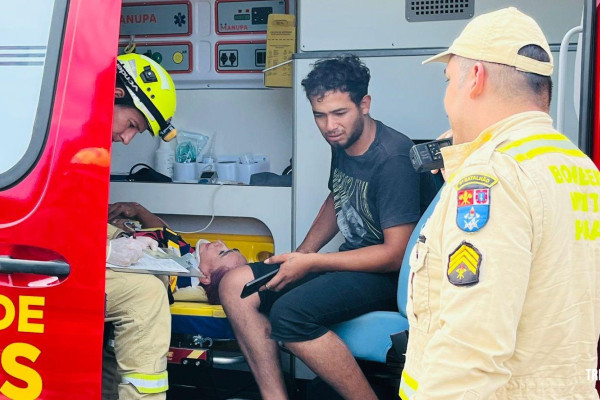 Motorista foge sem prestar socorro deixando para trás duas pessoas feridas na BR-277