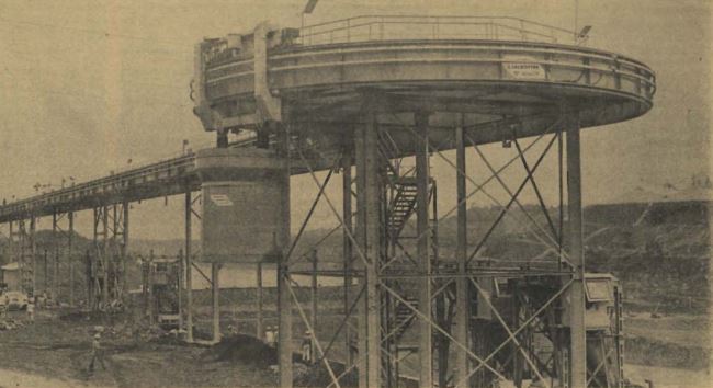 Monovias, os trilhos de concreto na construção da Itaipu