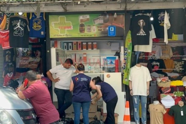 Operação encontra tirzepatida sendo vendida até em quiosques em Ciudad del Este