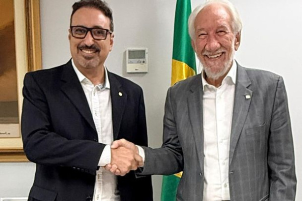 Deoclecio Duarte discute economia do Paraná com Darci Piana em Curitiba