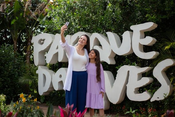 Com público acima do esperado, Parque das Aves registra mais de 16 mil visitantes