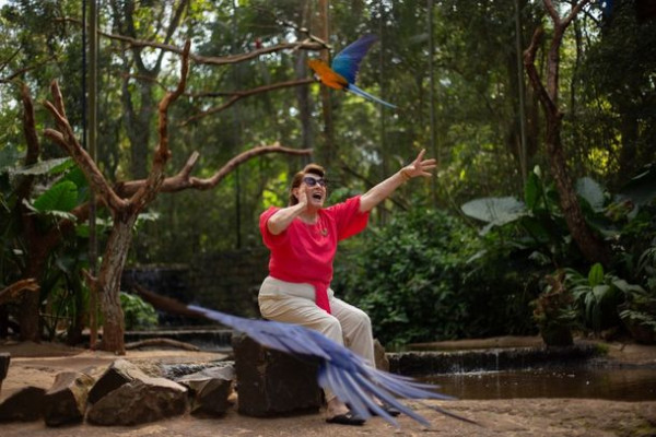 Parque das Aves registra melhor abril da história com quase 75 mil visitantes