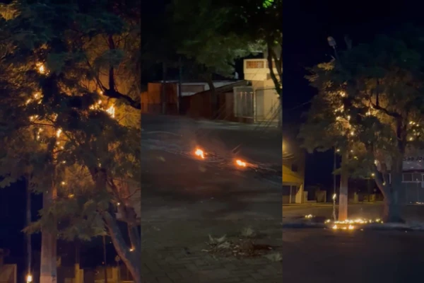 Curto-circuito em fiação assusta moradores e deixa casas sem luz no Três Lagoas
