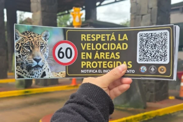 Cataratas argentinas criam QR Code para denunciar motoristas por excesso de velocidade